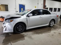 Salvage cars for sale at Blaine, MN auction: 2012 Toyota Corolla Base