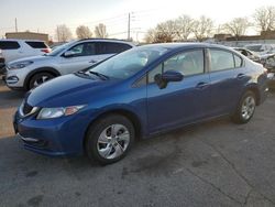 Honda salvage cars for sale: 2015 Honda Civic LX