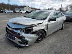 Salvage cars for sale from Copart York Haven, PA: 2018 Chevrolet Malibu LS