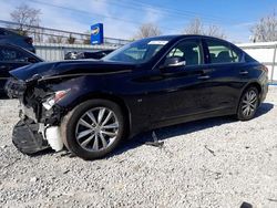 Salvage cars for sale at Walton, KY auction: 2015 Infiniti Q50 Base