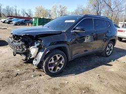 Salvage cars for sale from Copart Baltimore, MD: 2018 Jeep Compass Limited