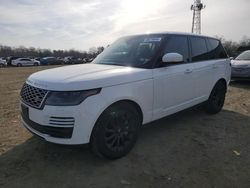 Salvage cars for sale from Copart Windsor, NJ: 2018 Land Rover Range Rover HSE