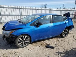 Nissan salvage cars for sale: 2021 Nissan Versa SR