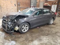 Salvage cars for sale from Copart Ebensburg, PA: 2013 Chevrolet Malibu LS