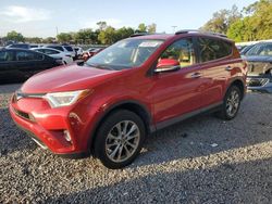 Salvage cars for sale from Copart Riverview, FL: 2016 Toyota Rav4 Limited