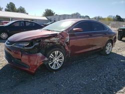 Salvage cars for sale at Prairie Grove, AR auction: 2015 Chrysler 200 LX