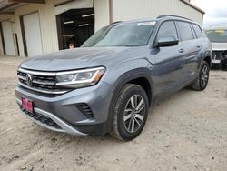 Salvage cars for sale at Temple, TX auction: 2022 Volkswagen Atlas SE
