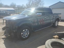 Salvage cars for sale at Wichita, KS auction: 2013 Ford F150 Supercrew