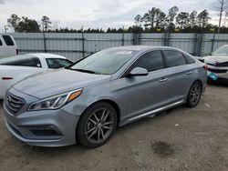 Vehiculos salvage en venta de Copart Harleyville, SC: 2015 Hyundai Sonata Sport