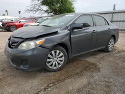 Salvage cars for sale at Mercedes, TX auction: 2013 Toyota Corolla Base
