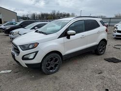 Salvage cars for sale from Copart Lawrenceburg, KY: 2018 Ford Ecosport SES