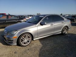 Mercedes-Benz salvage cars for sale: 2012 Mercedes-Benz C 250