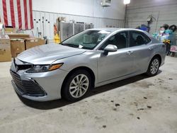Salvage cars for sale from Copart Des Moines, IA: 2022 Toyota Camry LE