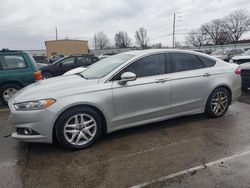 Salvage cars for sale from Copart Moraine, OH: 2015 Ford Fusion SE