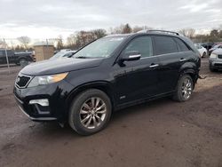 Salvage cars for sale at Chalfont, PA auction: 2013 KIA Sorento SX