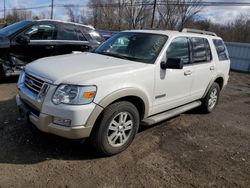 Ford Explorer salvage cars for sale: 2008 Ford Explorer Eddie Bauer