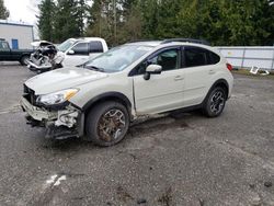 Salvage cars for sale from Copart Arlington, WA: 2017 Subaru Crosstrek Limited
