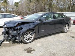 Salvage cars for sale from Copart Austell, GA: 2019 Ford Fusion SE