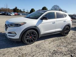 Vehiculos salvage en venta de Copart Mocksville, NC: 2017 Hyundai Tucson Limited