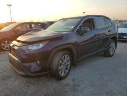 Salvage cars for sale at Indianapolis, IN auction: 2019 Toyota Rav4 XLE Premium