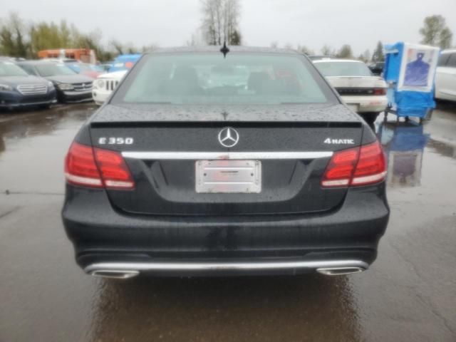 2014 Mercedes-Benz E 350 4matic