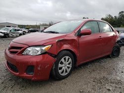 Toyota Corolla Base salvage cars for sale: 2011 Toyota Corolla Base