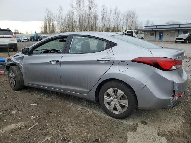 2016 Hyundai Elantra SE