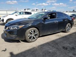 Salvage cars for sale at Dyer, IN auction: 2017 Nissan Maxima 3.5S