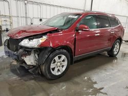 Salvage cars for sale at Avon, MN auction: 2010 Chevrolet Traverse LT