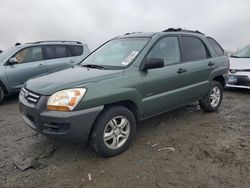 Salvage cars for sale at Earlington, KY auction: 2007 KIA Sportage EX