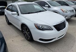 Salvage cars for sale from Copart Grand Prairie, TX: 2013 Chrysler 200 Limited