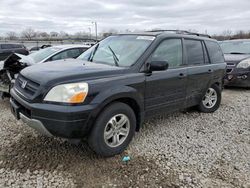 Honda Pilot EXL salvage cars for sale: 2005 Honda Pilot EXL