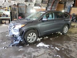 Vehiculos salvage en venta de Copart Albany, NY: 2013 Honda CR-V EX