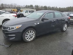 Salvage cars for sale at Exeter, RI auction: 2016 KIA Optima EX