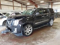 Salvage cars for sale at Lansing, MI auction: 2018 Cadillac Escalade Luxury