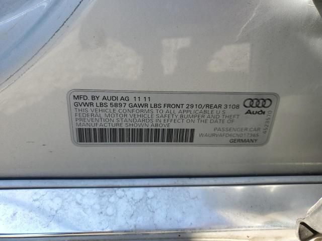 2012 Audi A8 L Quattro