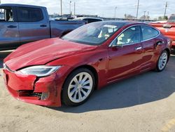 Salvage cars for sale at Los Angeles, CA auction: 2017 Tesla Model S