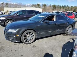 Audi A7 Prestige salvage cars for sale: 2012 Audi A7 Prestige