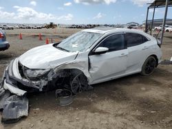 Salvage cars for sale at San Diego, CA auction: 2017 Honda Civic EX