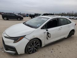 Toyota Corolla SE salvage cars for sale: 2020 Toyota Corolla SE