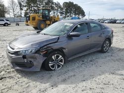 Salvage cars for sale at Loganville, GA auction: 2018 Honda Civic LX