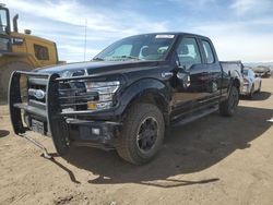 Salvage cars for sale from Copart Brighton, CO: 2016 Ford F150 Super Cab