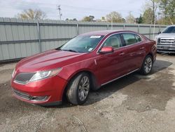 Salvage cars for sale at Shreveport, LA auction: 2016 Lincoln MKS