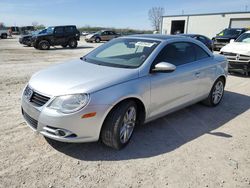 Salvage cars for sale at Kansas City, KS auction: 2009 Volkswagen EOS LUX