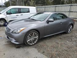 Vehiculos salvage en venta de Copart Savannah, GA: 2012 Infiniti G37 Base