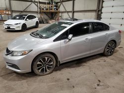 Salvage cars for sale from Copart Montreal Est, QC: 2014 Honda Civic LX