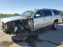 Salvage cars for sale from Copart Fresno, CA: 2017 GMC Yukon XL C1500 SLT