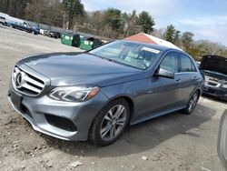 Mercedes-Benz E 350 4matic salvage cars for sale: 2016 Mercedes-Benz E 350 4matic