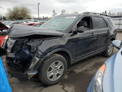 Salvage cars for sale at Woodburn, OR auction: 2013 Ford Explorer