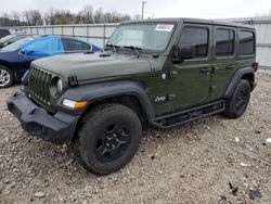 Salvage cars for sale from Copart Lawrenceburg, KY: 2020 Jeep Wrangler Unlimited Sport